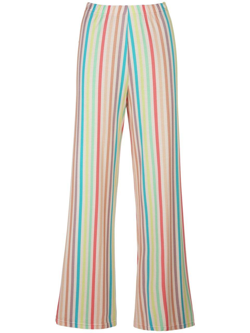 Lange pyjamabroek strepenprint Van Mey multicolour