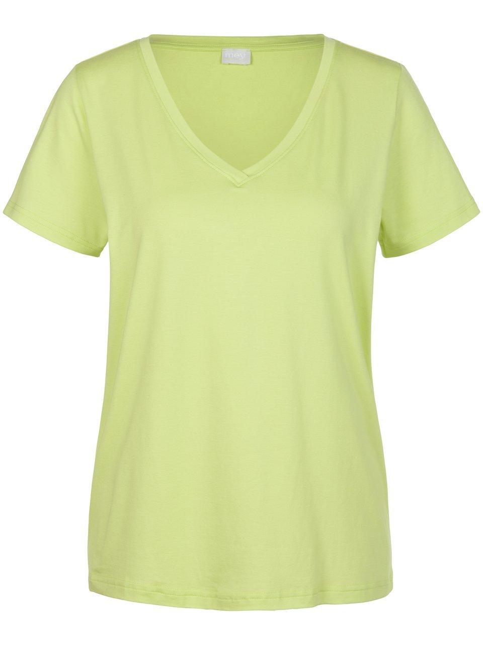 Shirt V-hals en korte mouwen Van Mey groen