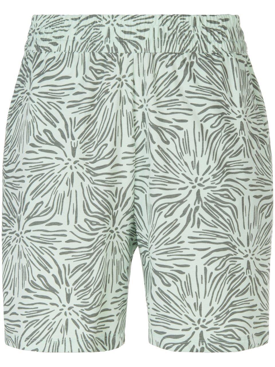 Schiesser Homewear broek Groen Katoen 44