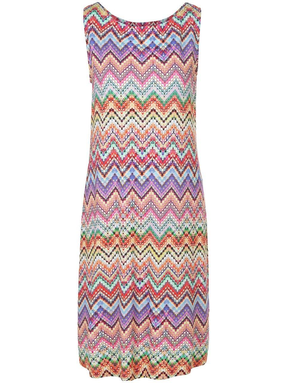 Mouwloze jurk zigzagprint Van Hutschreuther One multicolour