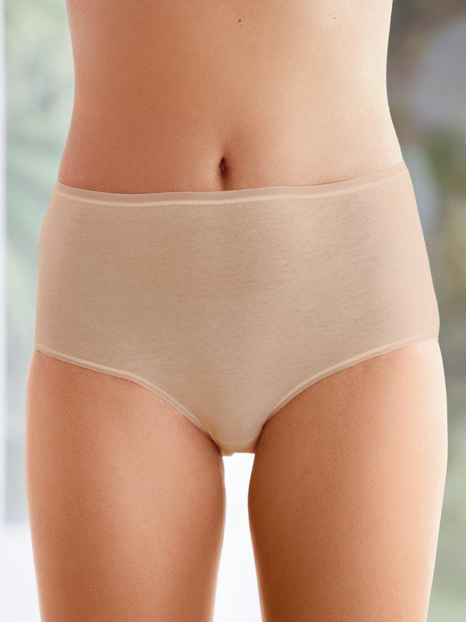 Schiesser 2Pack Midi Slip - Organic Cotton Dames Onderbroek - Maat L