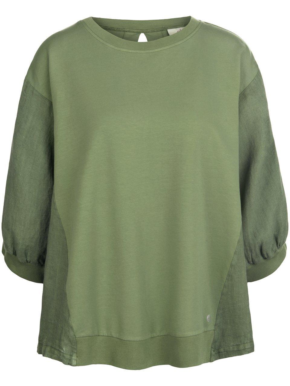 Shirt ronde hals Van DEHA groen
