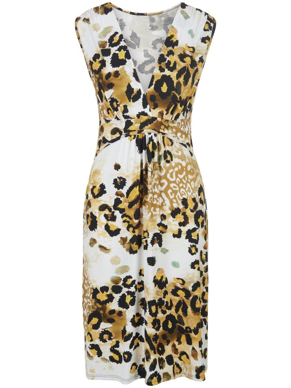 Mouwloze jurk luipaardprint Van Sunflair multicolour