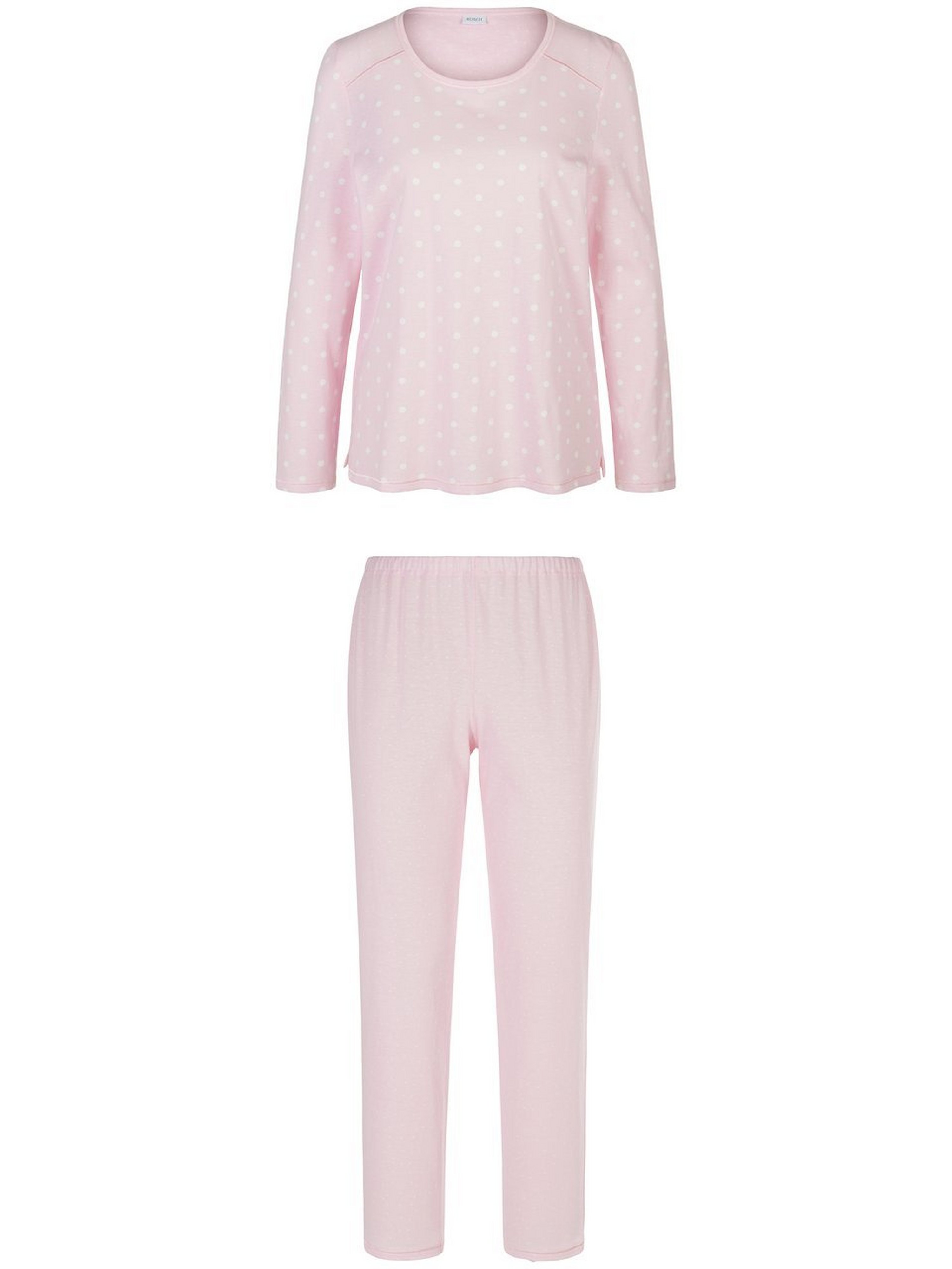 Pyjama 100% katoen dessinmix Van Rösch roze