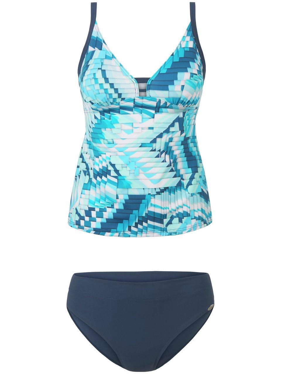 Tankini print Van Sunflair turquoise