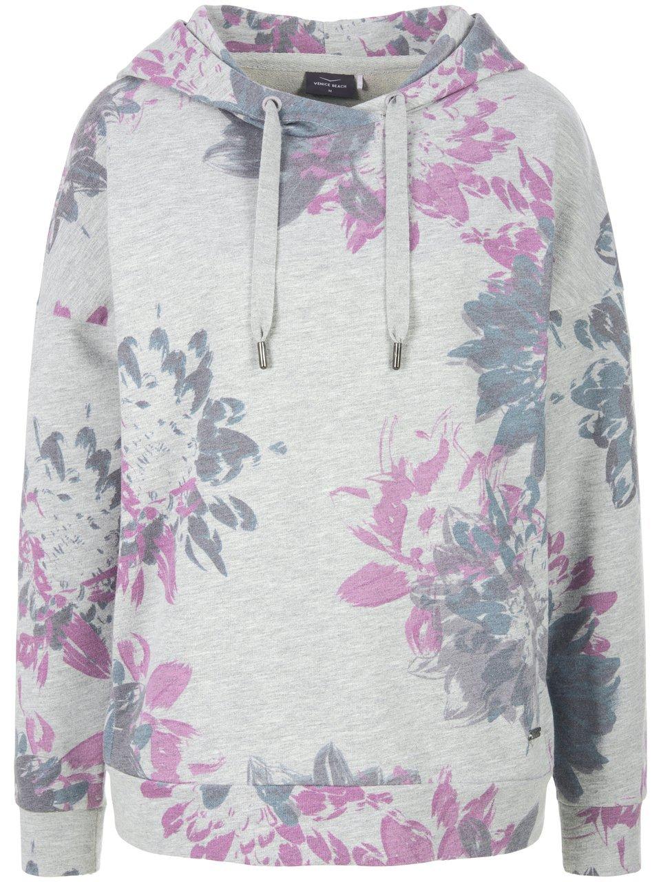 Sweatshirt capuchon en bloemenprint Van Venice Beach grijs