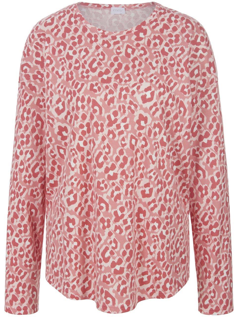 Pyjamashirt 100% katoen Van Mey oranje