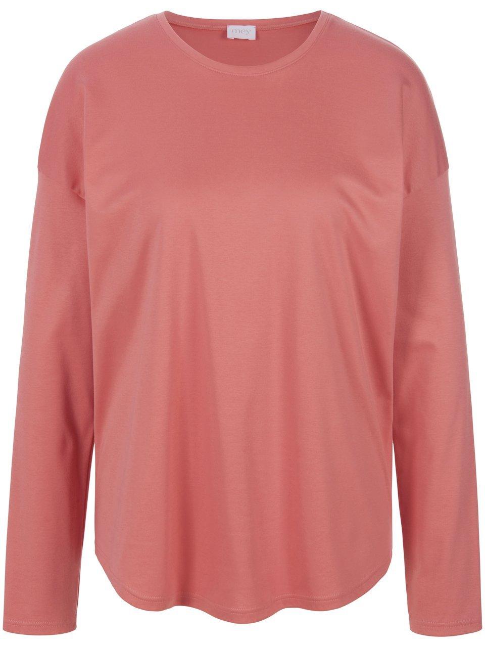Pyjamashirt 100% katoen Van Mey oranje