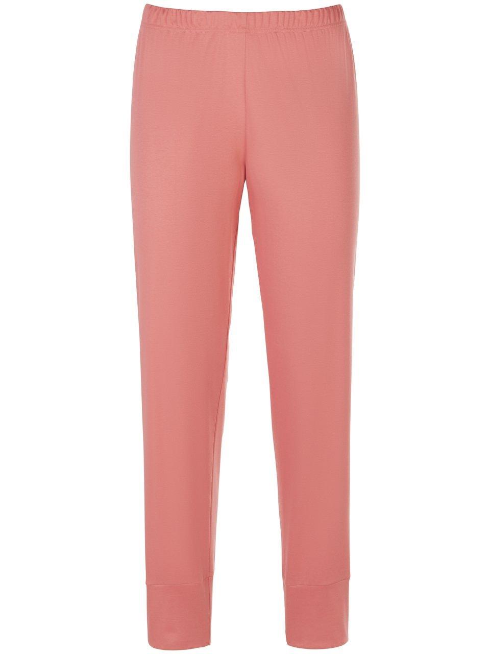 7/8-pyjamabroek 100% katoen Van Mey oranje