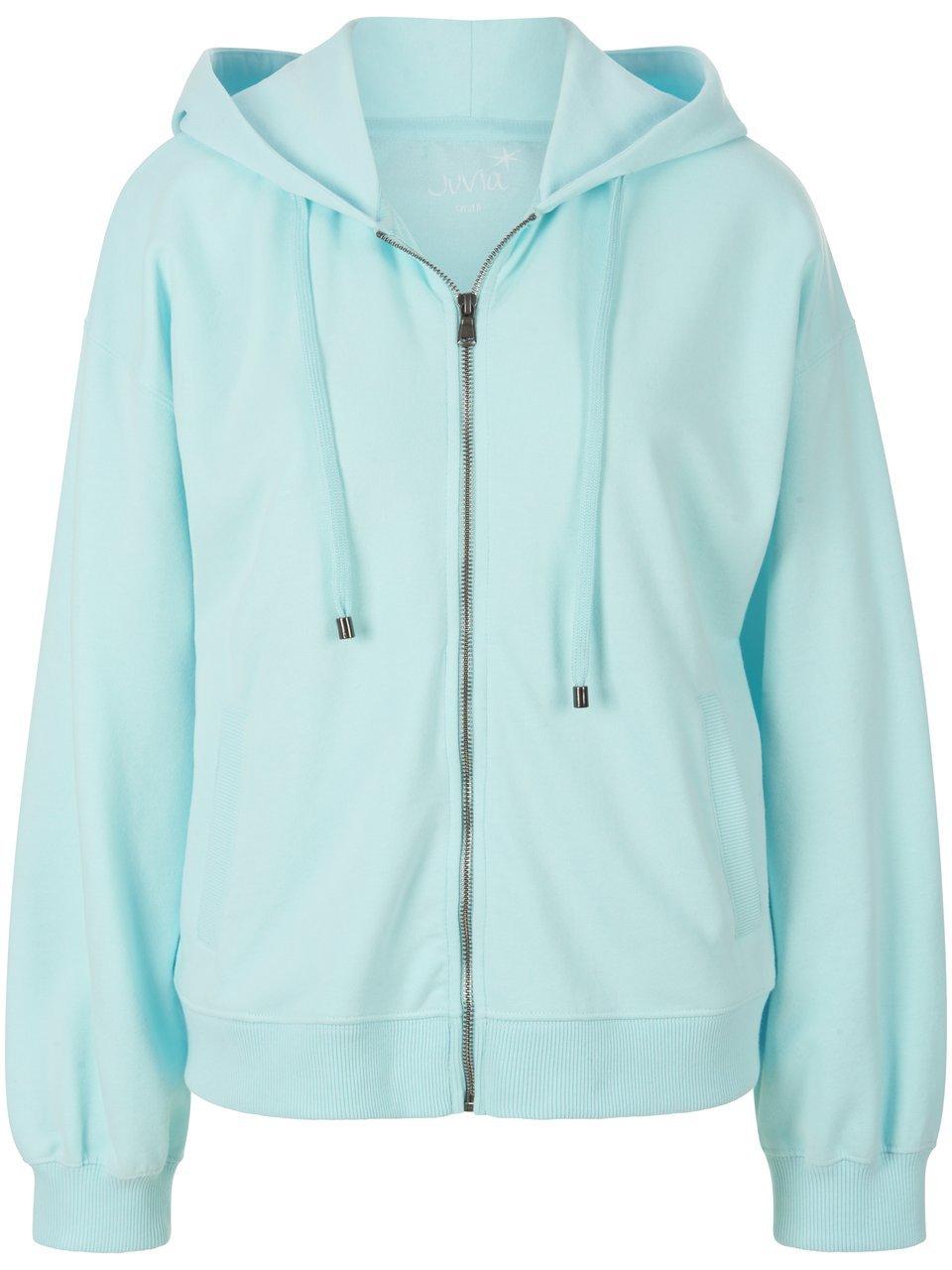 Sweatvest Van Juvia turquoise