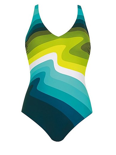 Sunflair - Badeanzug mit Grafik-Print