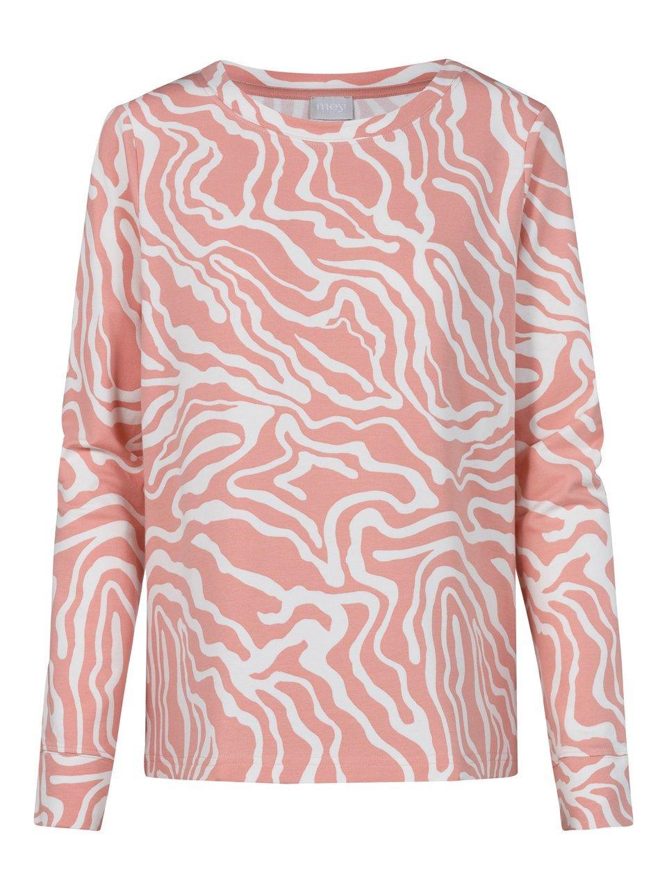 Sweatshirt ronde hals Van Mey roze
