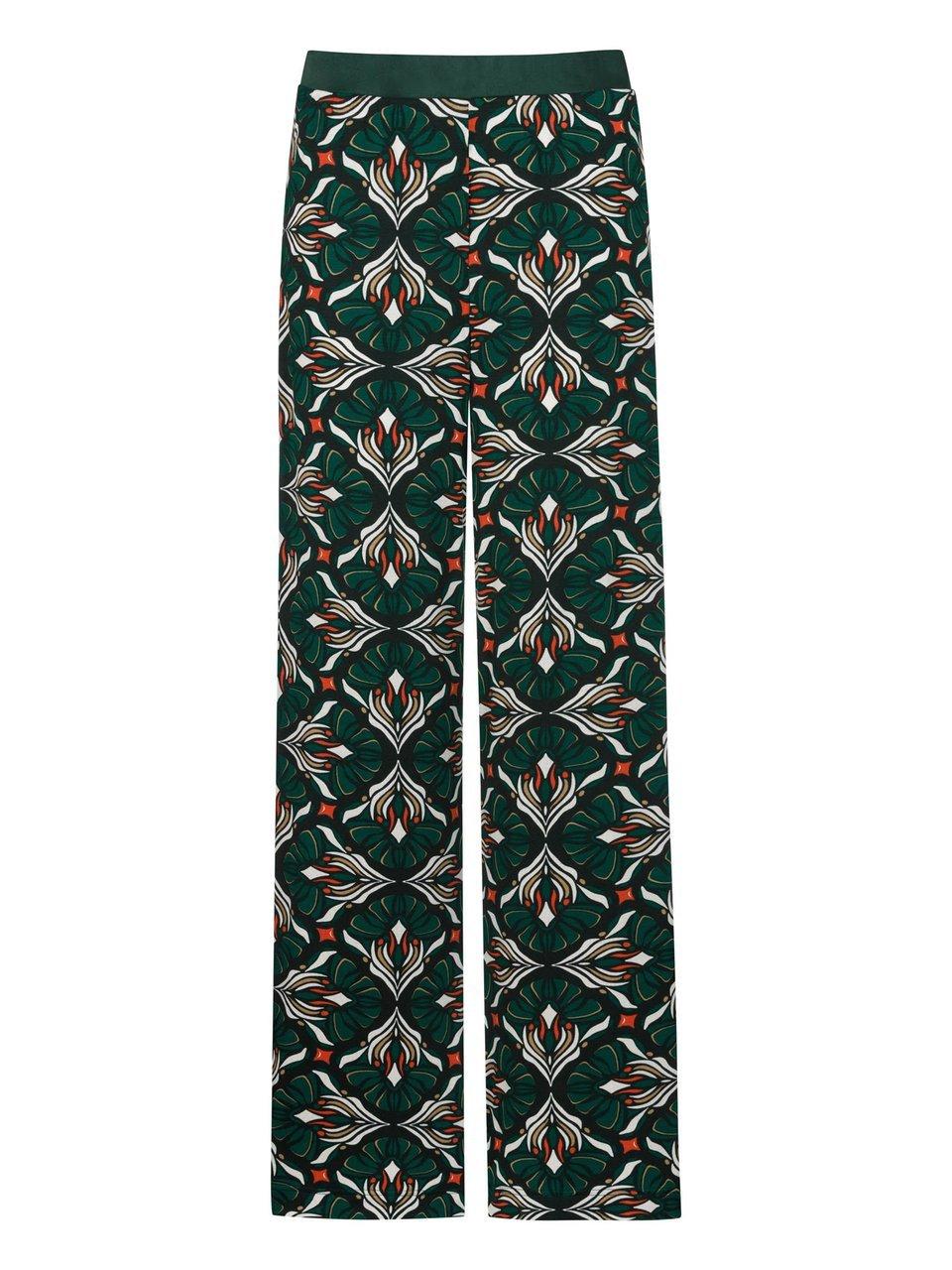 Mey Pyjamabroek Lee Dames 17573 881 green leaves M