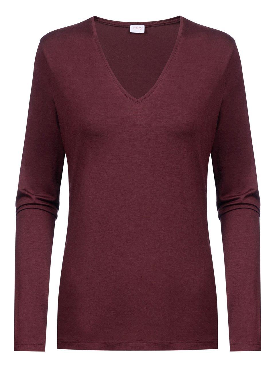 Shirt een V-hals Van Mey rood