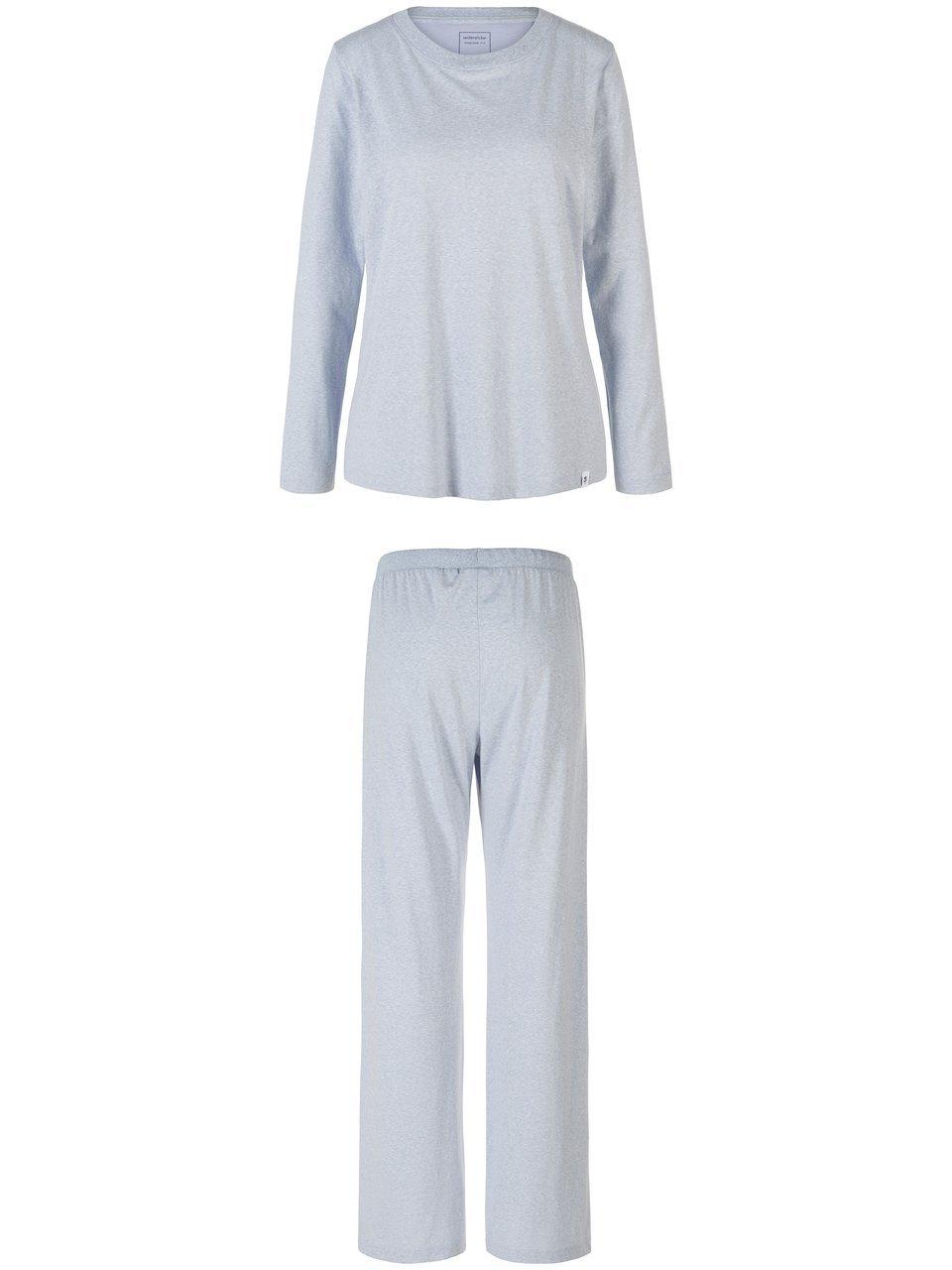 Pyjama single-jersey Van Seidensticker blauw