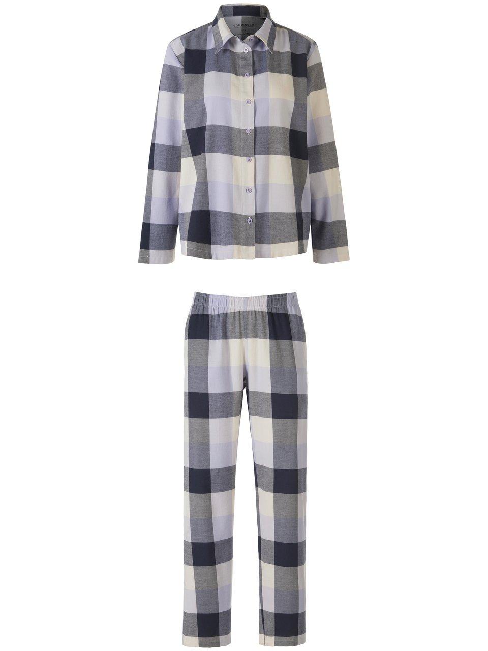 Schiesser Dames pyjama Selected! Premium Web Organic Cotton