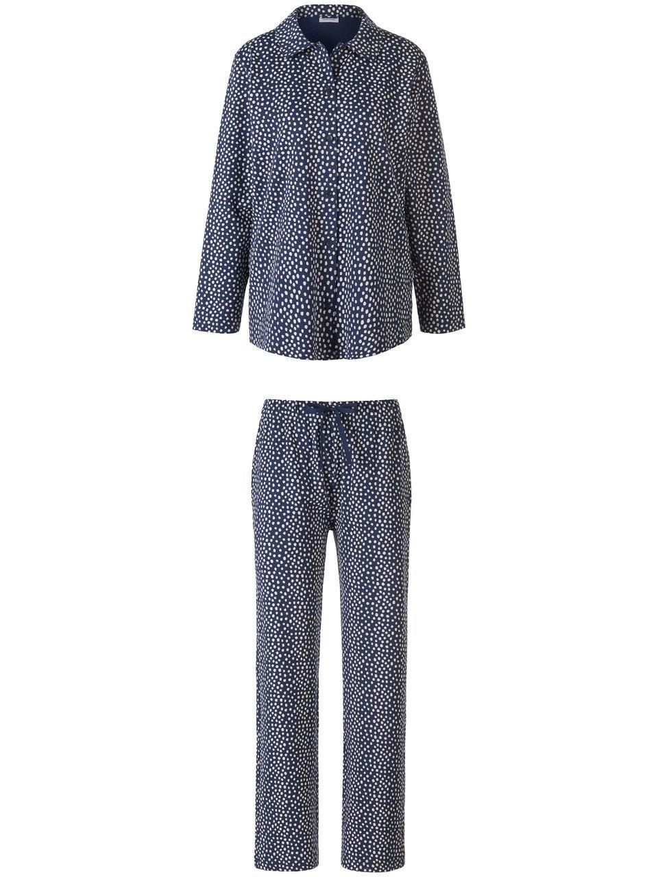 Pyjama single-jersey Van Seidensticker blauw