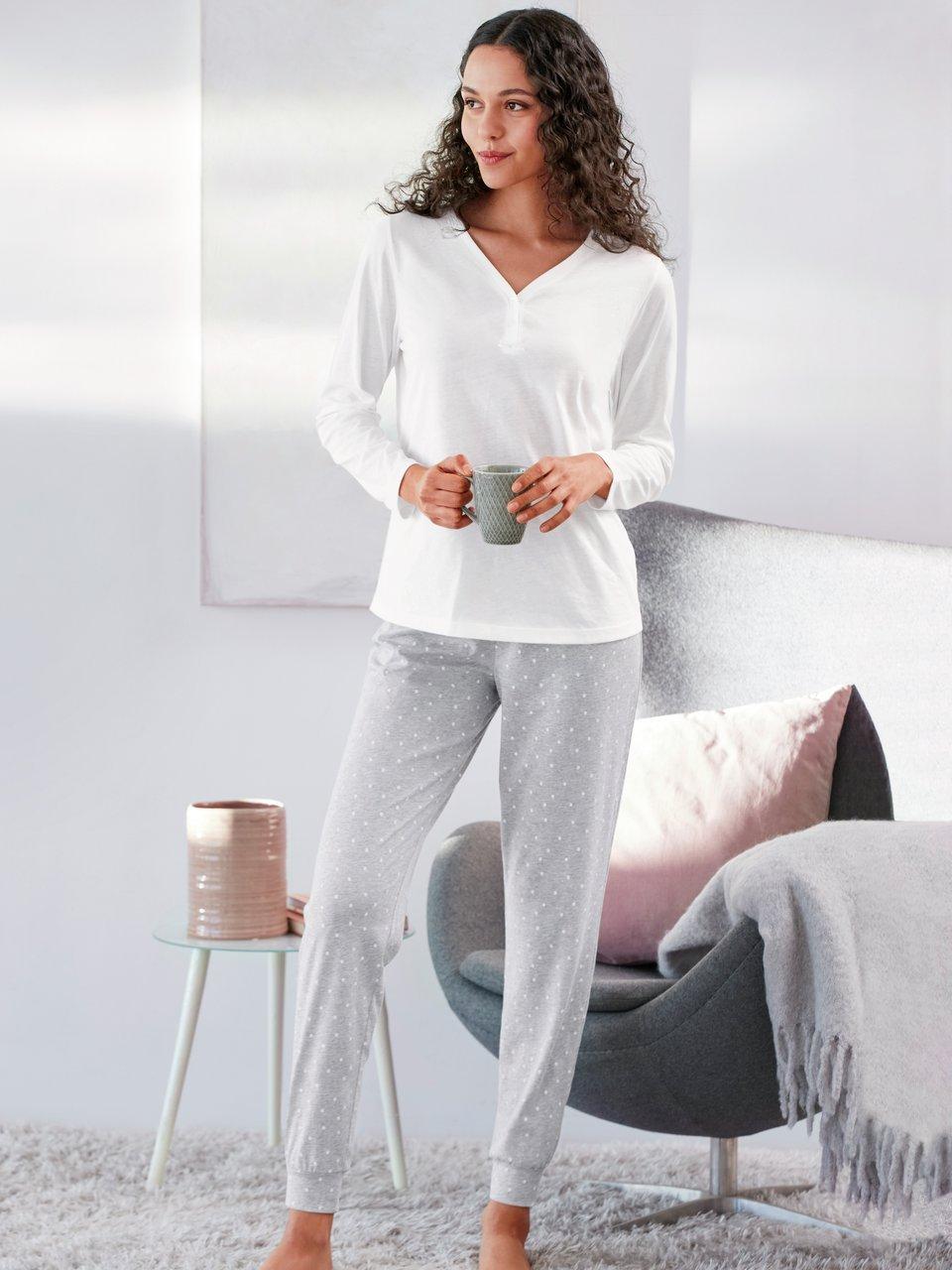 Pyjama Femme Col V Coton