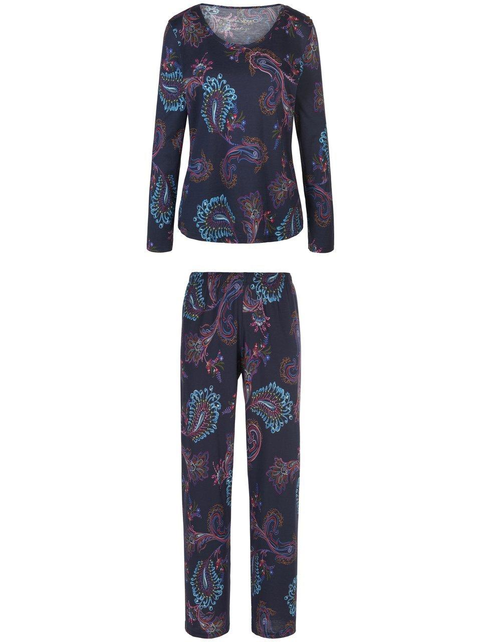 Pyjama lange mouwen Van Nina v. C. blauw