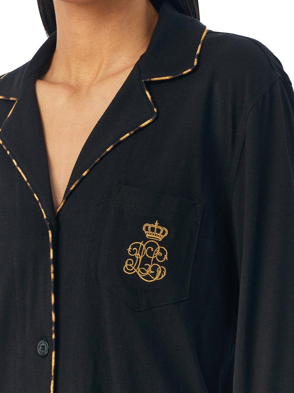 Pyjama Van Lauren Ralph Lauren zwart