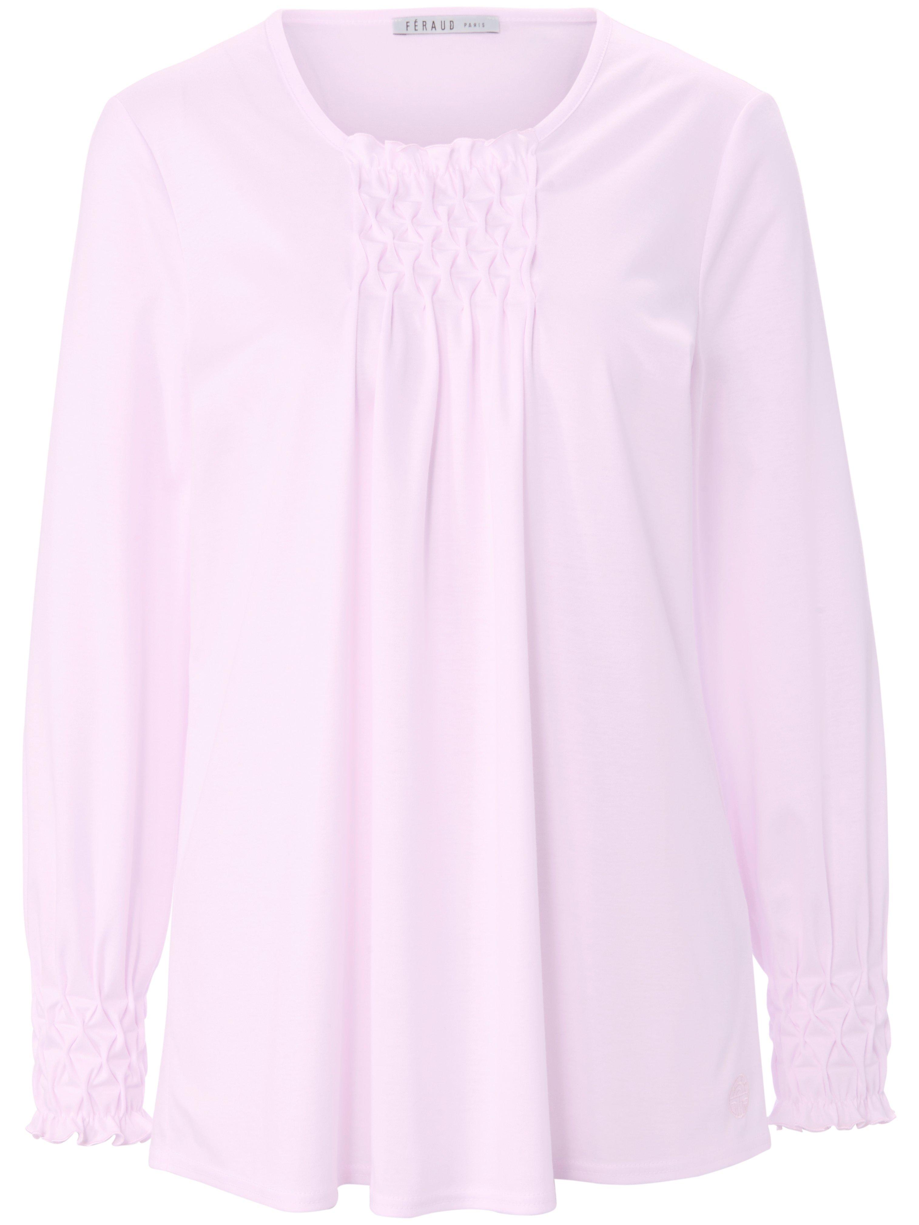 Pyjama 100% katoen lange mouwen Van Féraud roze
