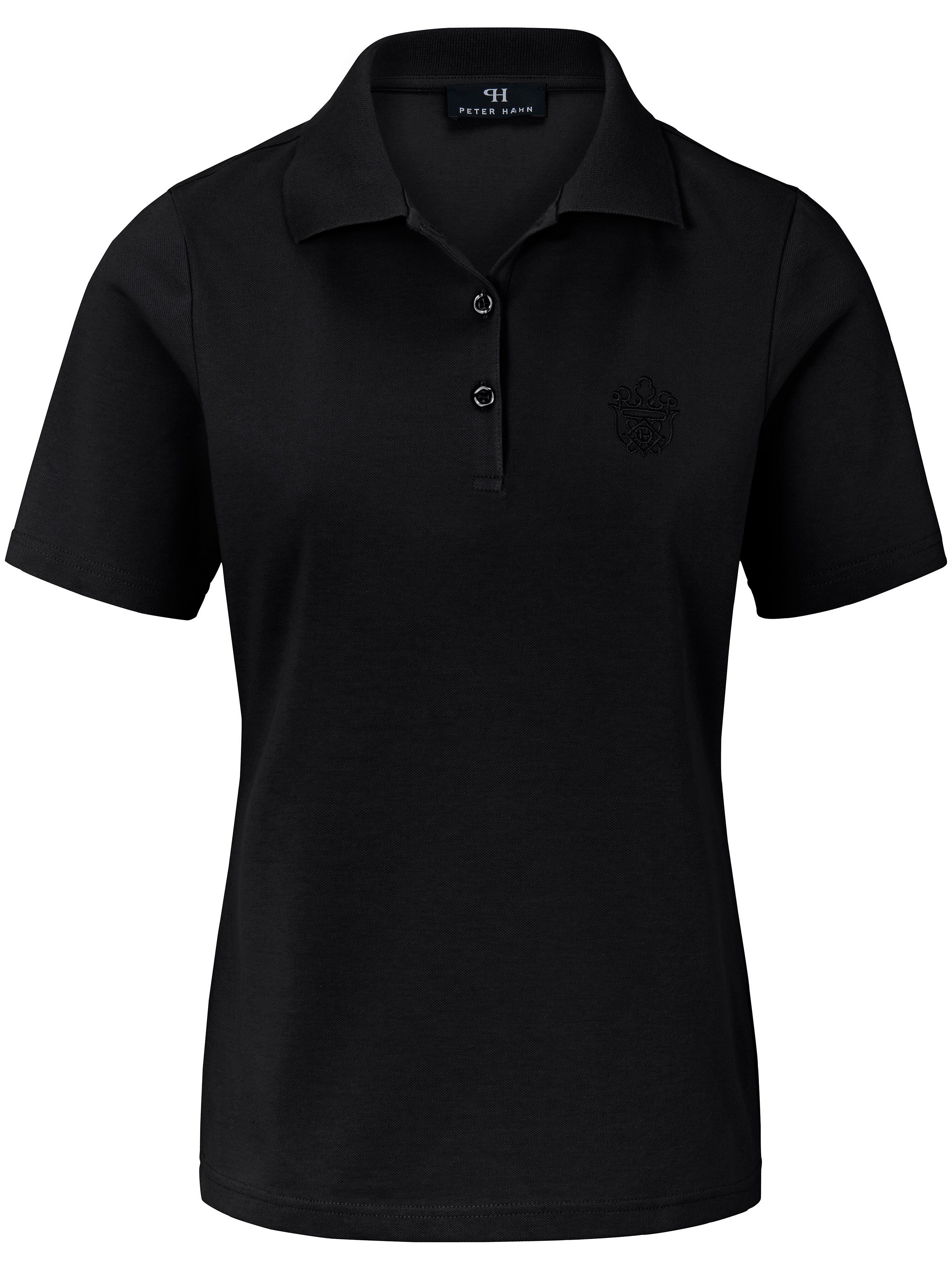 Polo shirt design Andrea Peter Hahn black