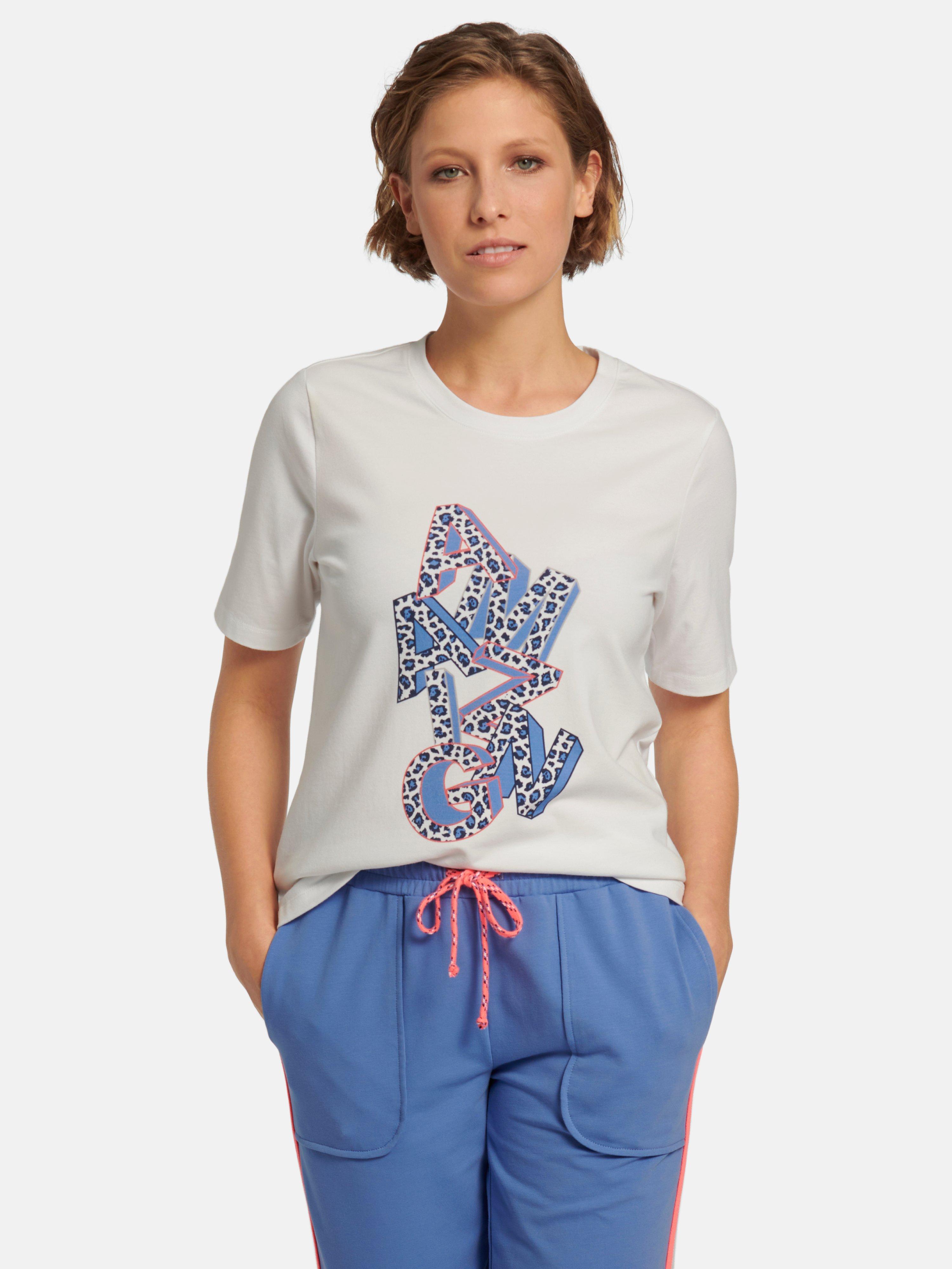 MYBC - Rundhals-Shirt mit 1/2-Arm