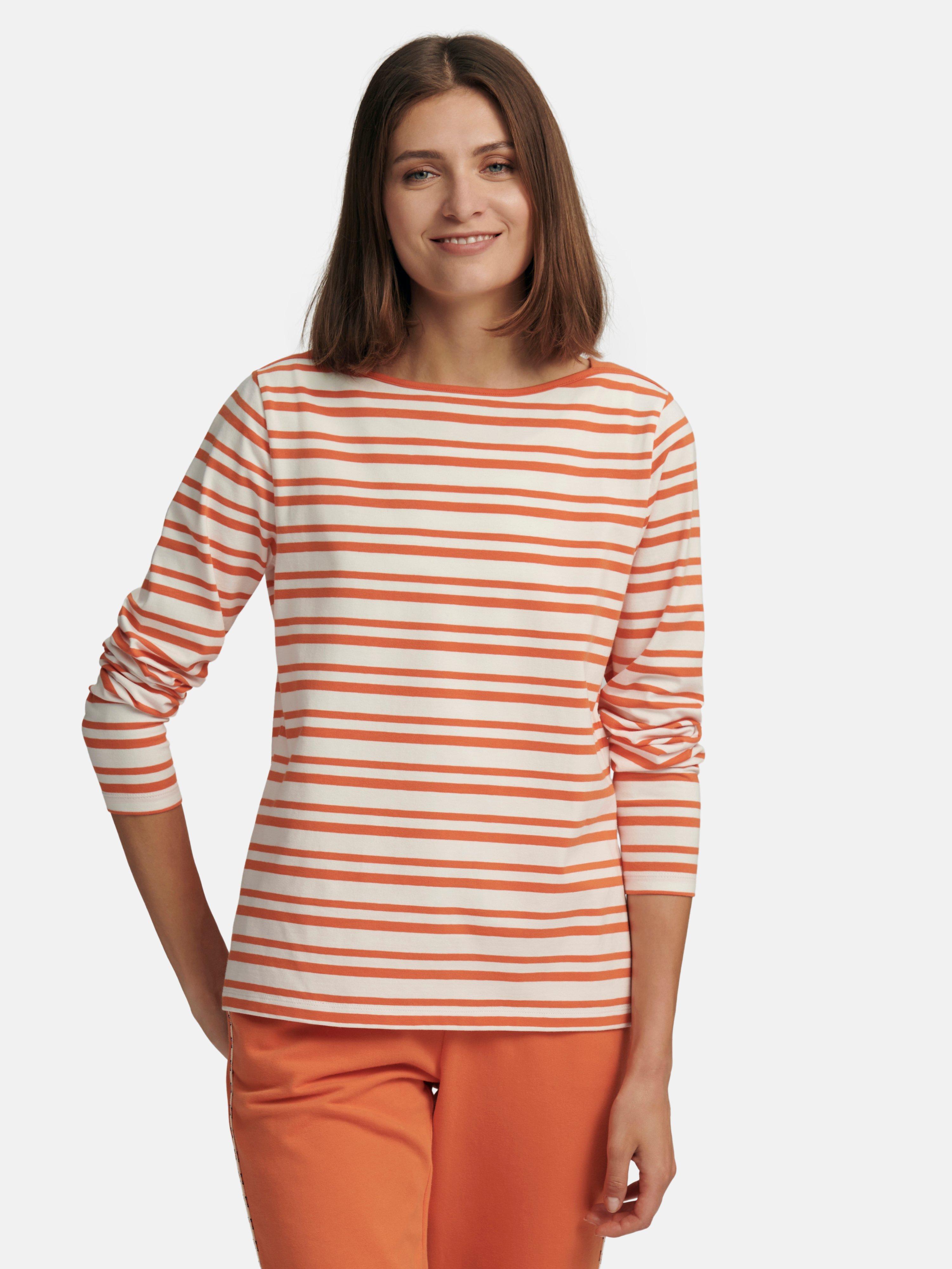 MYBC - Shirt mit U-Boot-Ausschnitt
