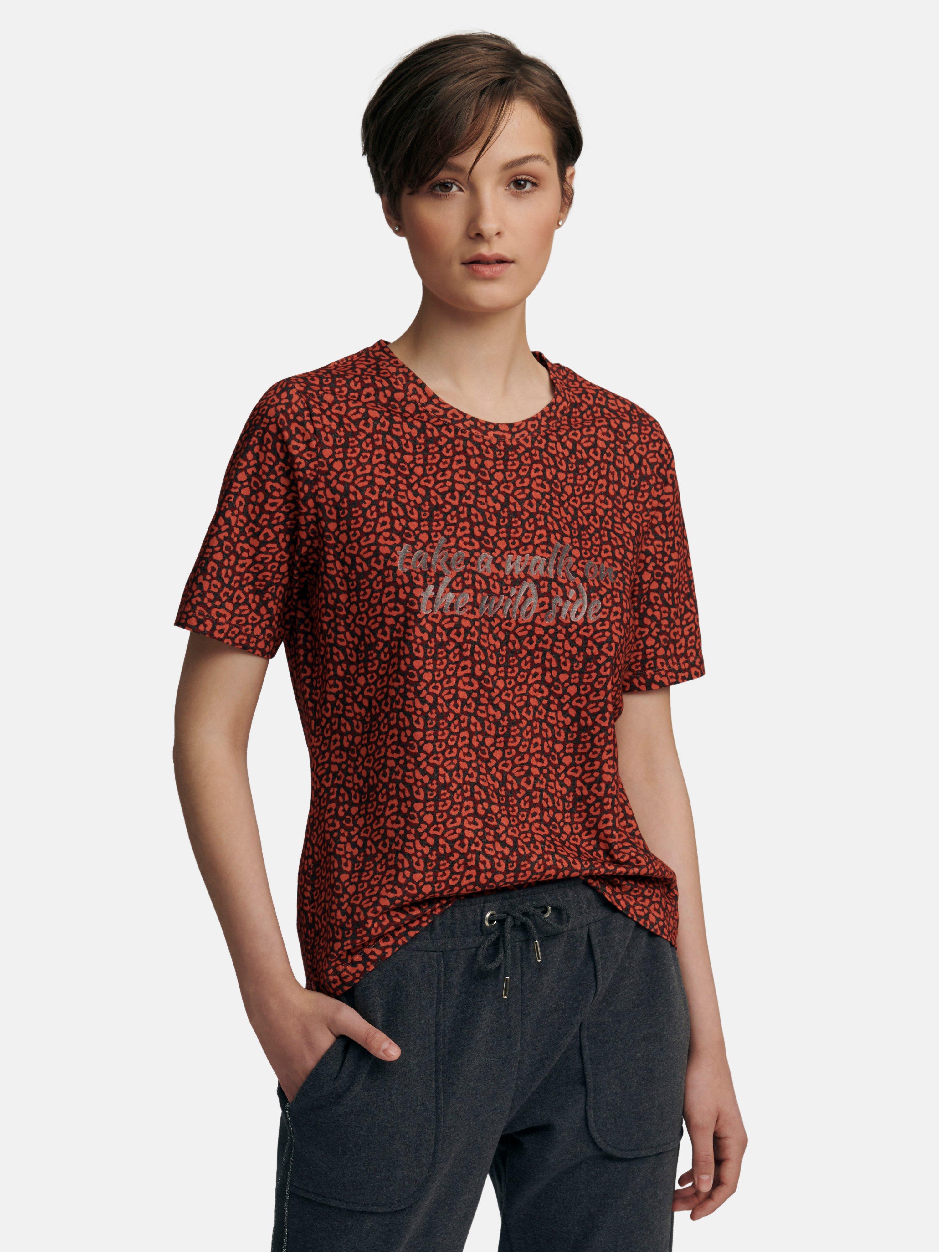 MYBC - Rundhals-Shirt mit 1/2-Arm