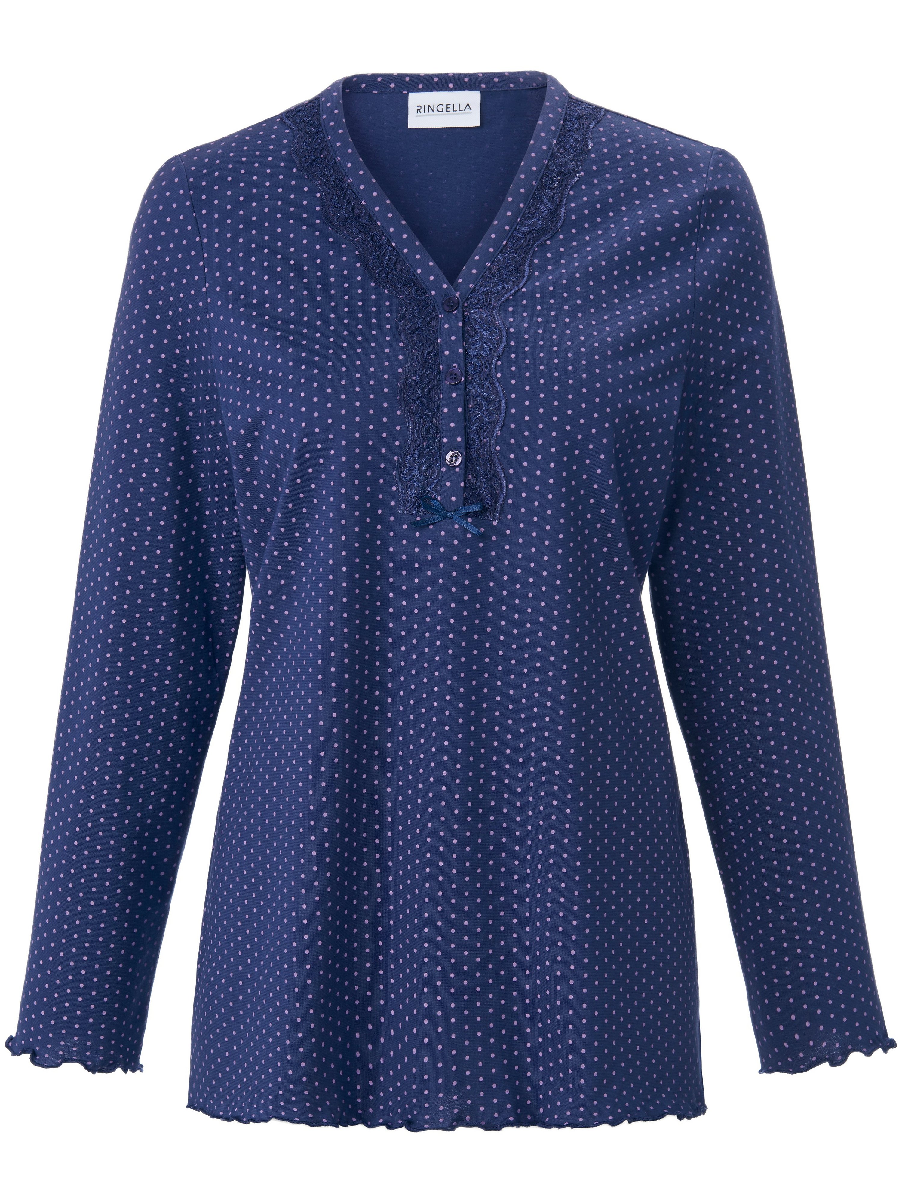 Pyjama 100% katoen Van Ringella blauw