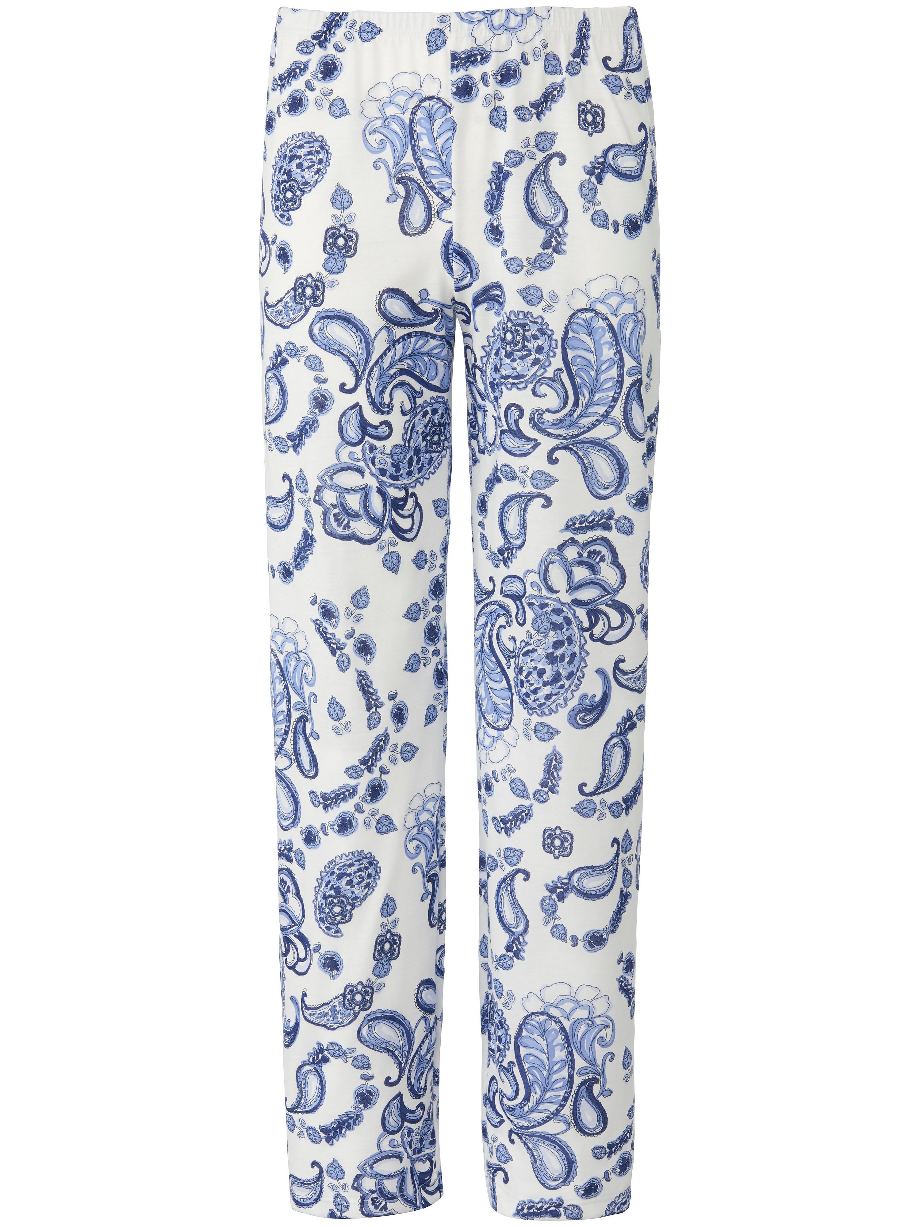 Le pantalon pyjama 100% coton  PETER HAHN PURE EDITION bleu