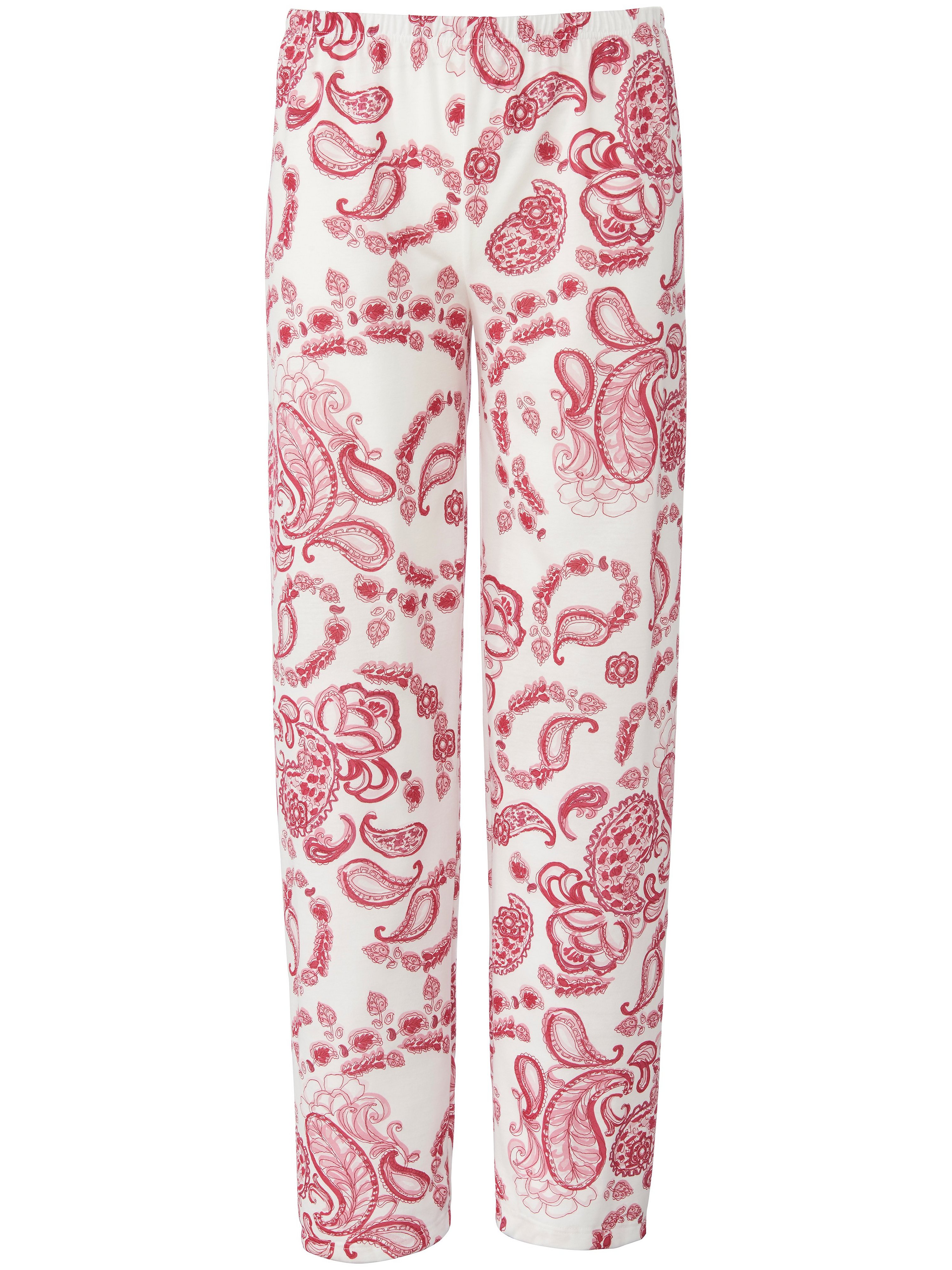 Le pantalon pyjama 100% coton  PETER HAHN PURE EDITION rouge