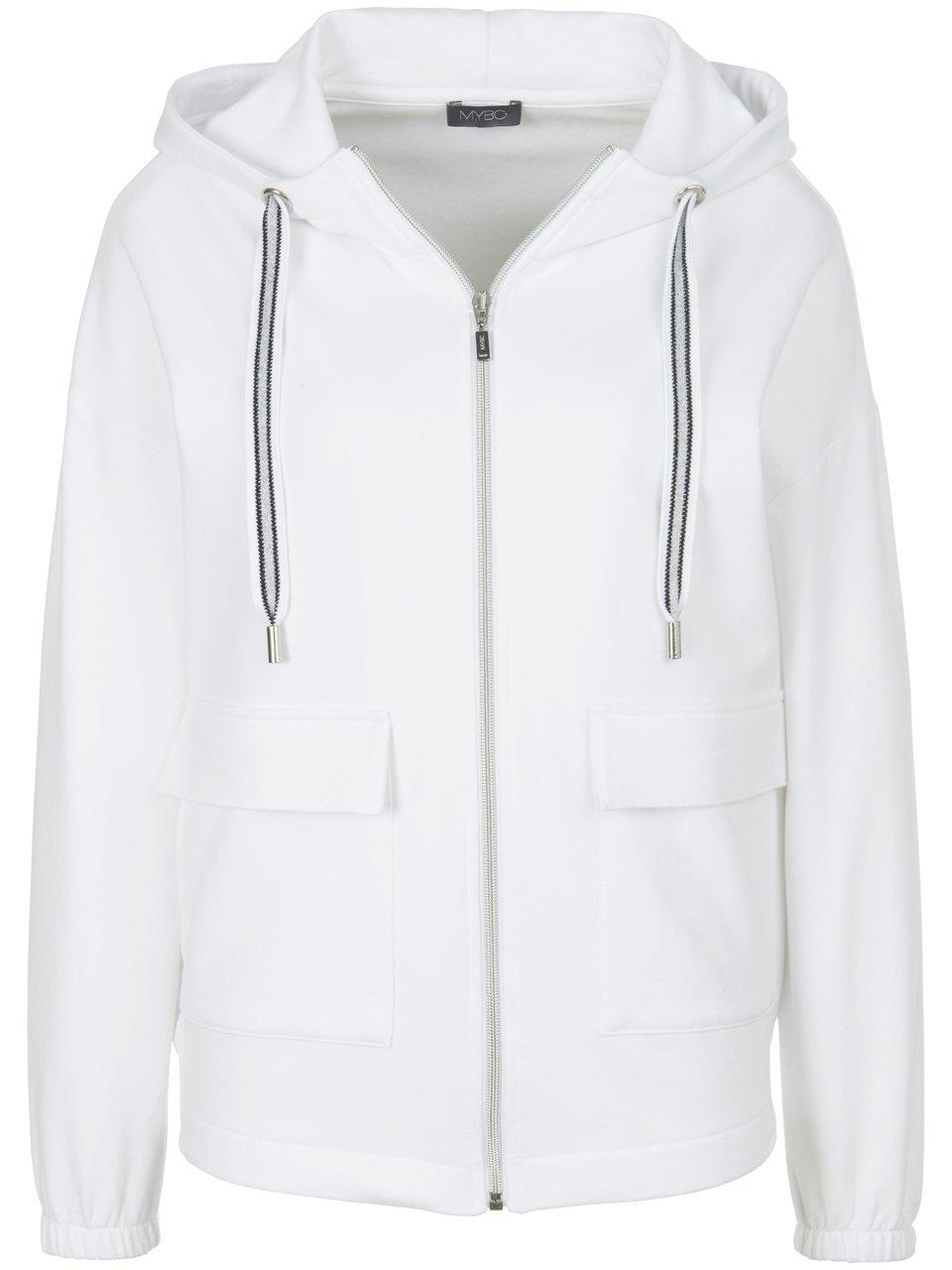 La veste sweat à capuche  MYBC blanc