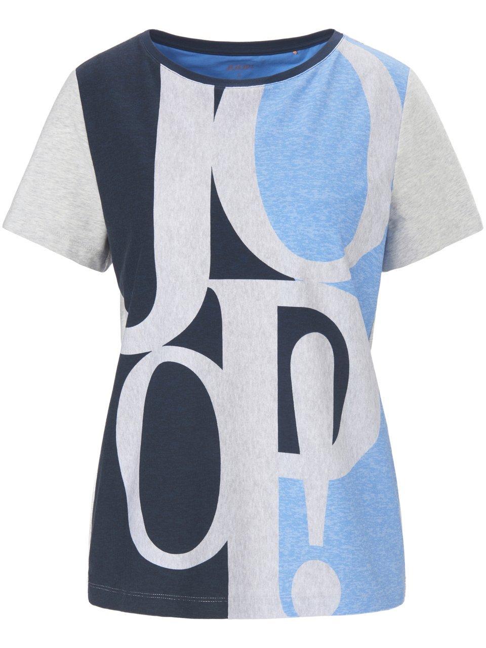Pyjamashirt logoprint Van Joop! blauw