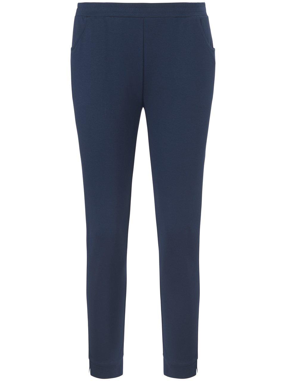 Le pantalon loisirs 100% coton bio  Peter Hahn bleu