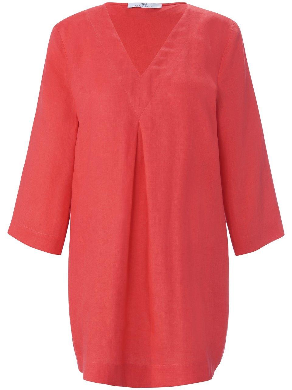 Peter Hahn Tuniek 100% linnen Van  rood