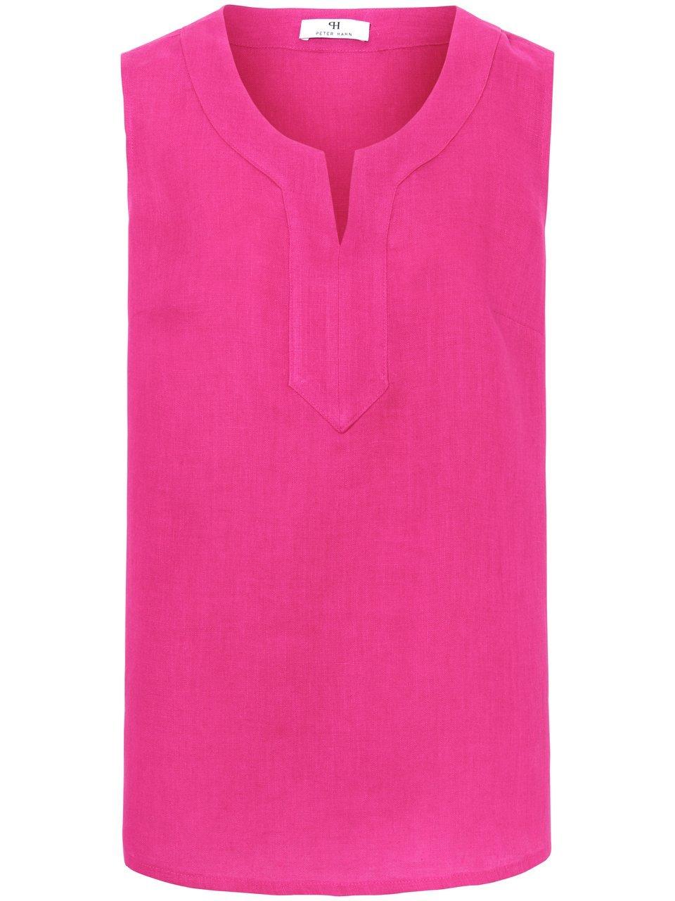 Blusen-Top aus 100% Leinen Peter Hahn pink günstig online kaufen