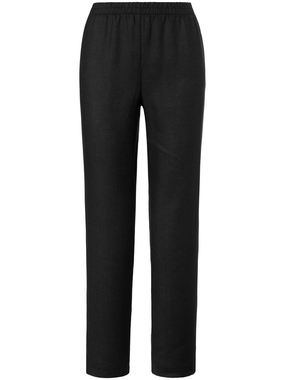 Hose aus 100% Leinen Peter Hahn schwarz günstig online kaufen