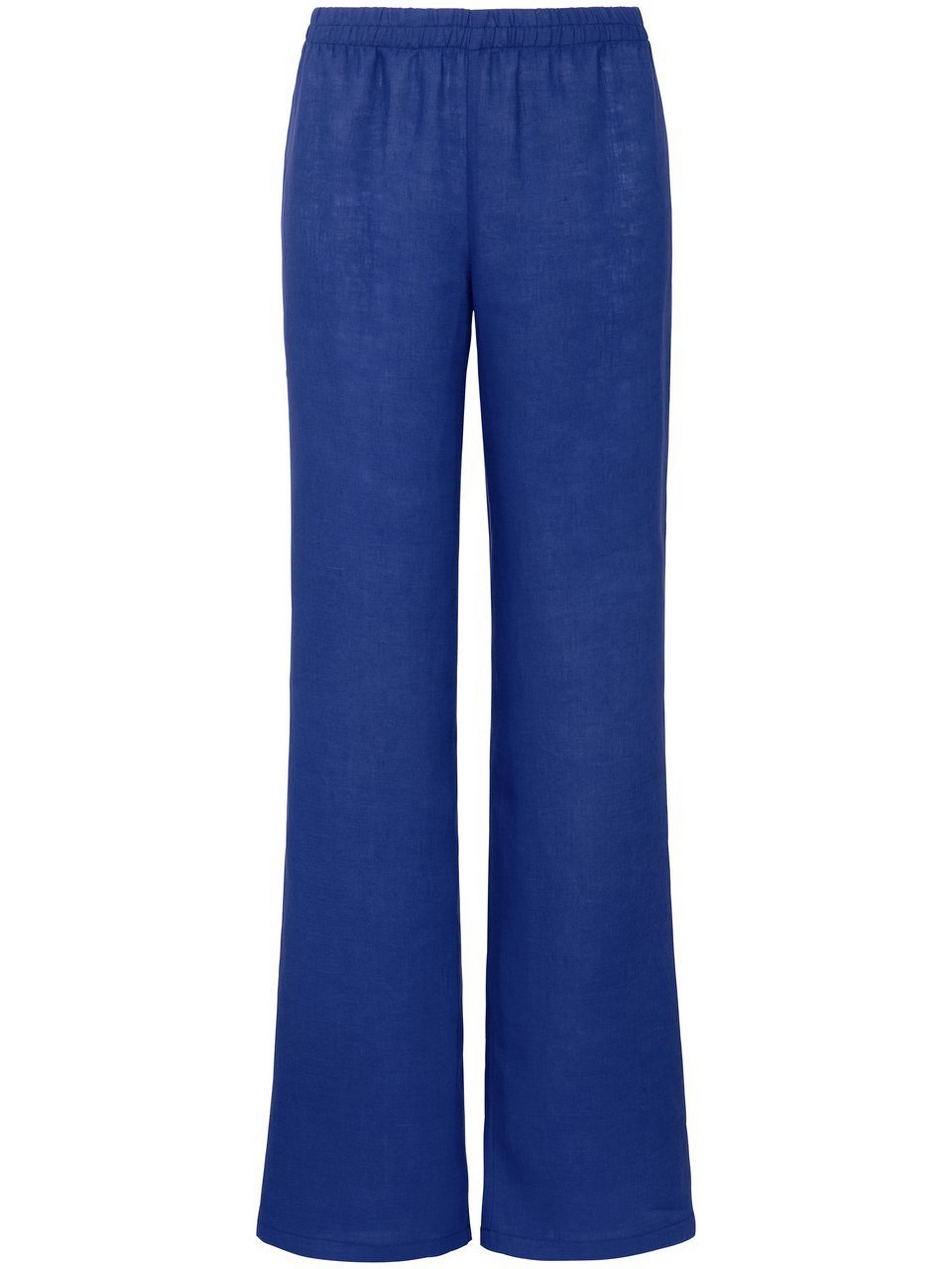 Le pantalon 100% lin  Peter Hahn bleu
