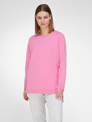 Emilia Lay - Long sweatshirt with side slits
