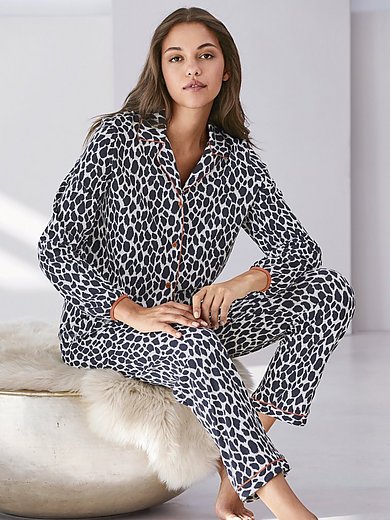 Hautnah - Le pyjama 100% coton à imprimé léopard