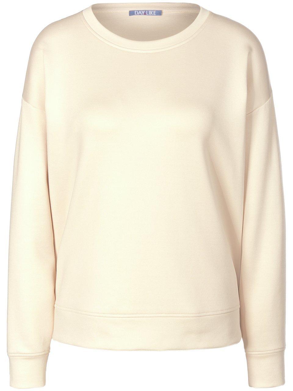 Sweatshirt verlaagde schoudernaden Van DAY.LIKE beige