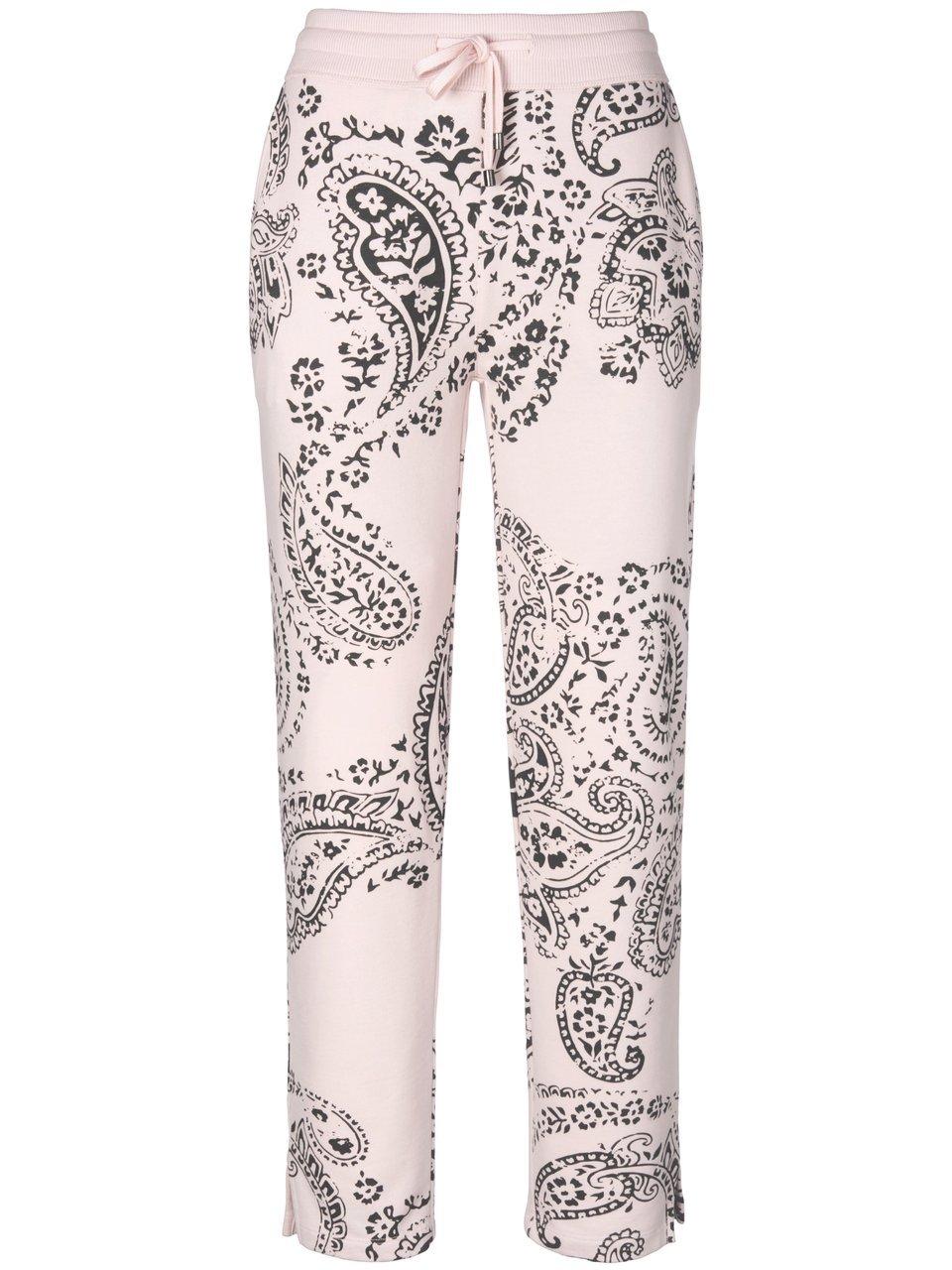 7/8-broek ornamentenprint Van Juvia roze