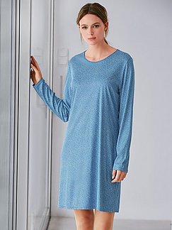 Nachthemd blau Peter Hahn Damen Kleidung Nachtwäsche Nachthemden 