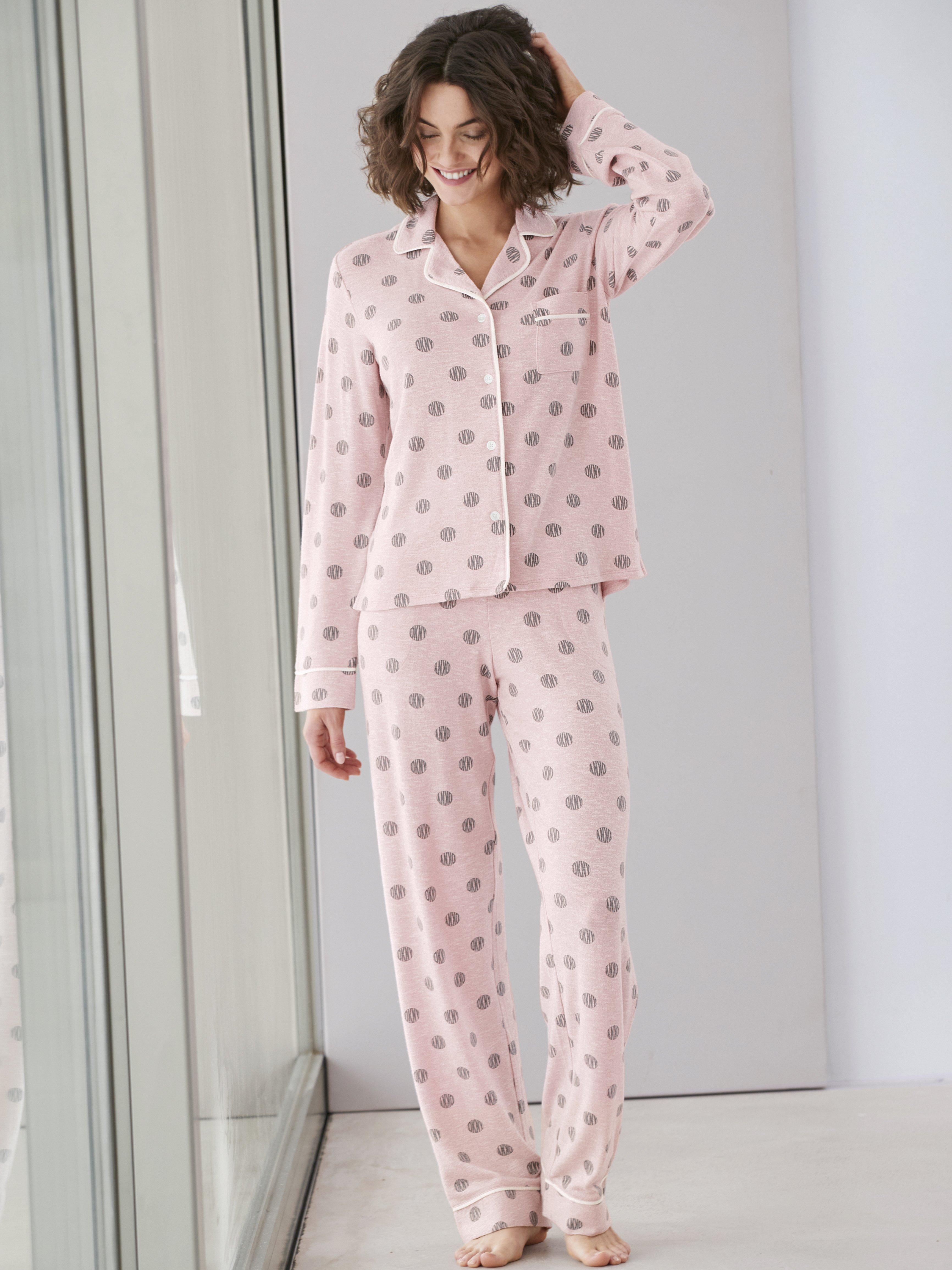 Zich verzetten tegen Verbieden muur DKNY - Pyjama met dessin - roze melange
