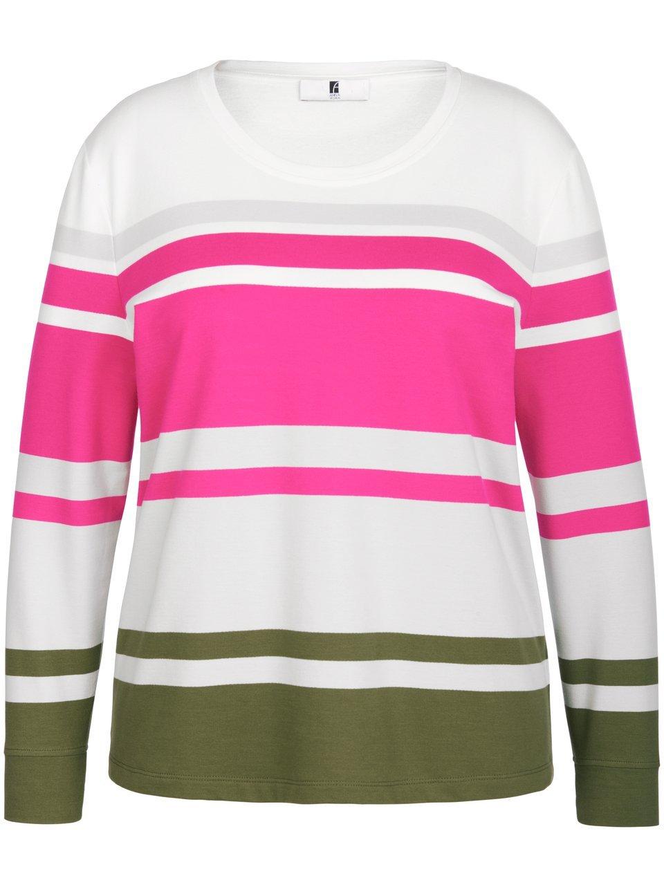 Sweatshirt blokstrepen Van Anna Aura multicolour