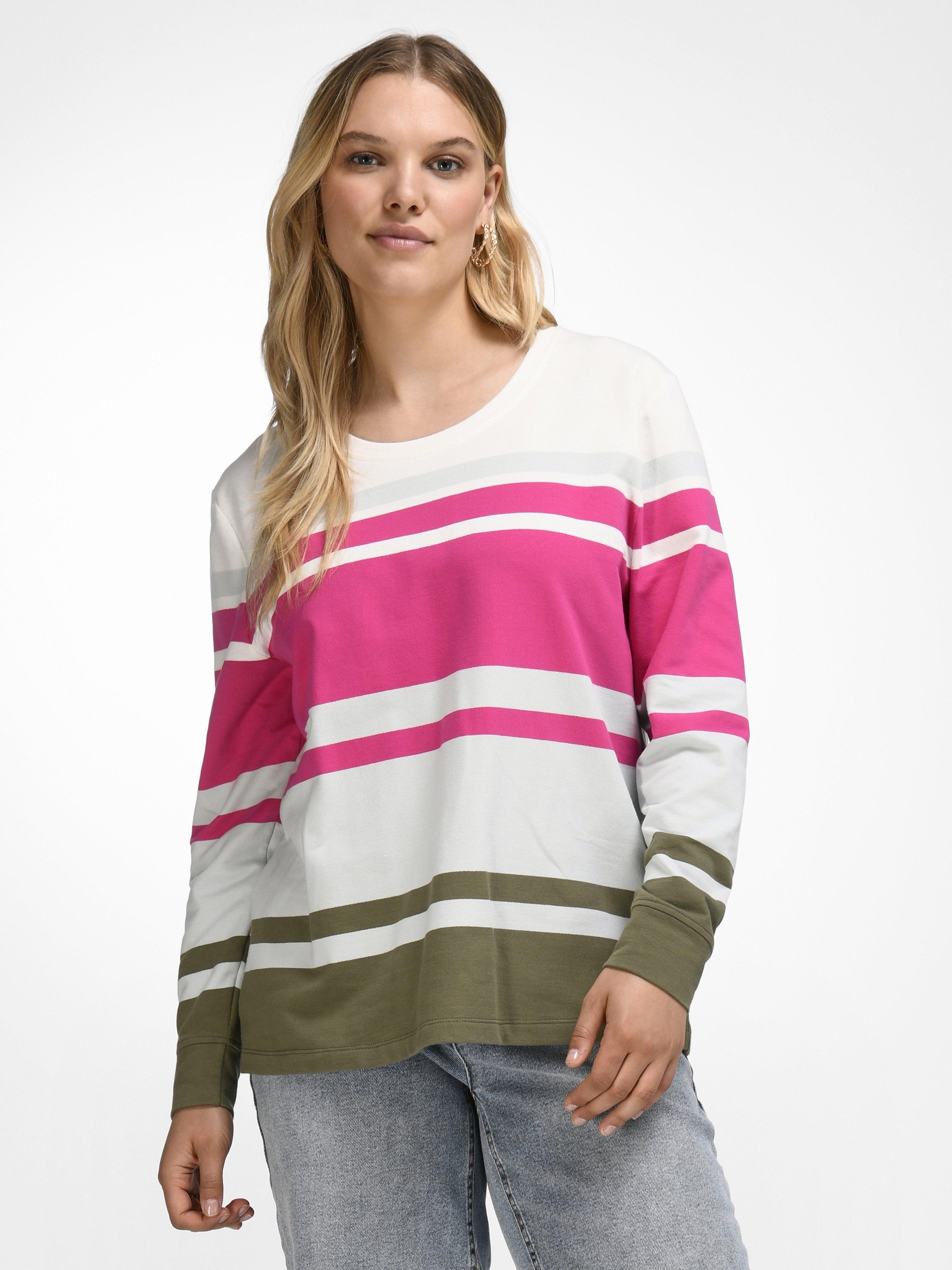 Anna Aura - Sweatshirt met blokstrepen