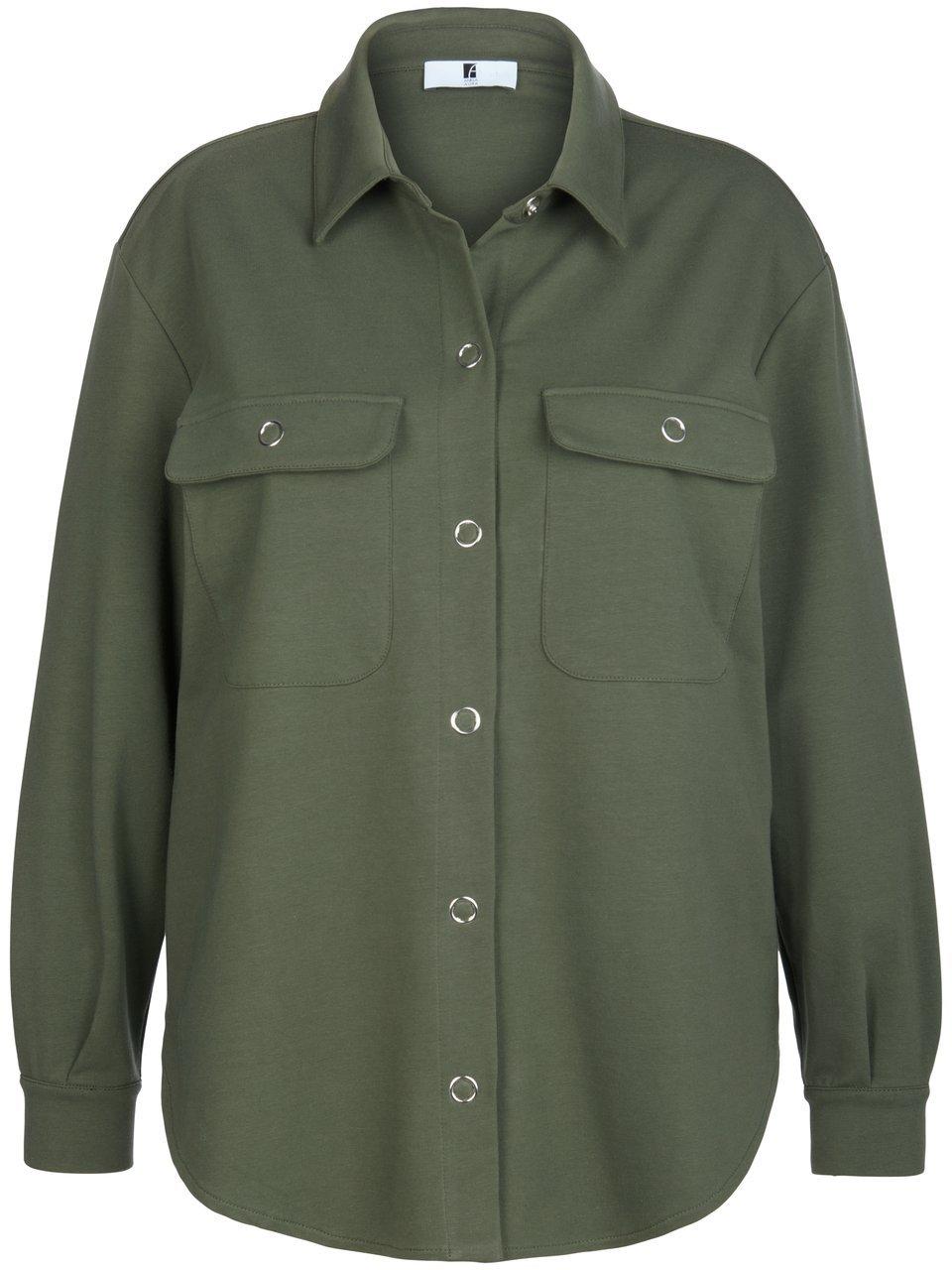 Sweat-overshirt lange mouwen Van Anna Aura groen