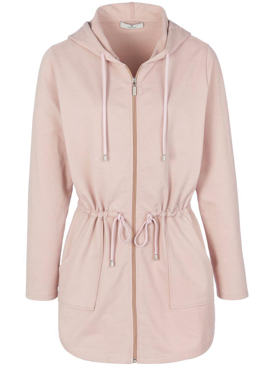 Sweatparka capuchon Van PETER HAHN PURE EDITION roze