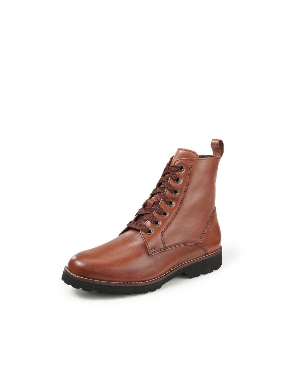 Sioux Les bottines lacets marron